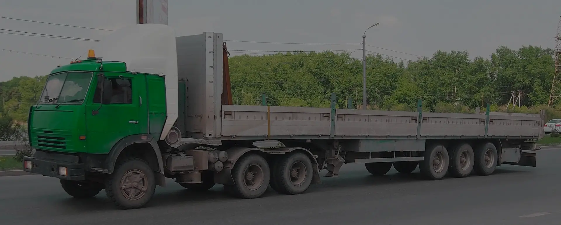 Онлайн калькулятор для расчета международной доставки грузов в рабочем поселке Калининец (Центральный округ - Московская область) с услугой аренды автотранспорта